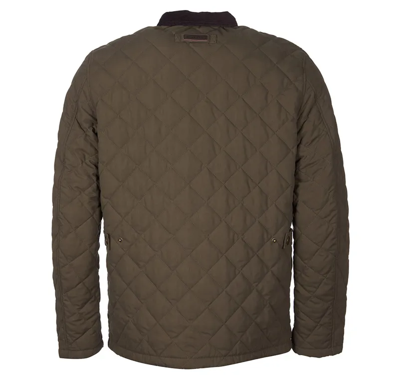Barbour Shovler Quilt Jacket Army Green